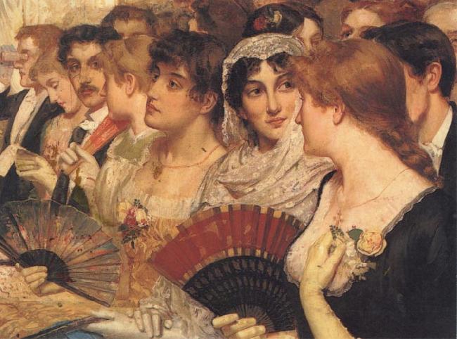 William Holyoake Inthe Front Row at the Opera